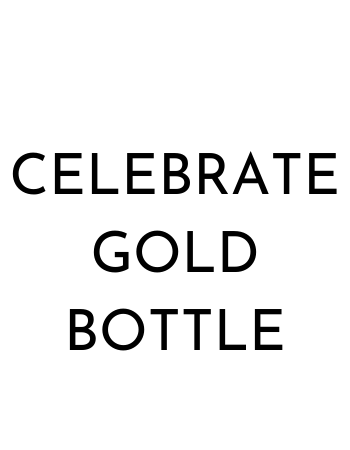 Celebrate Gold Bottle